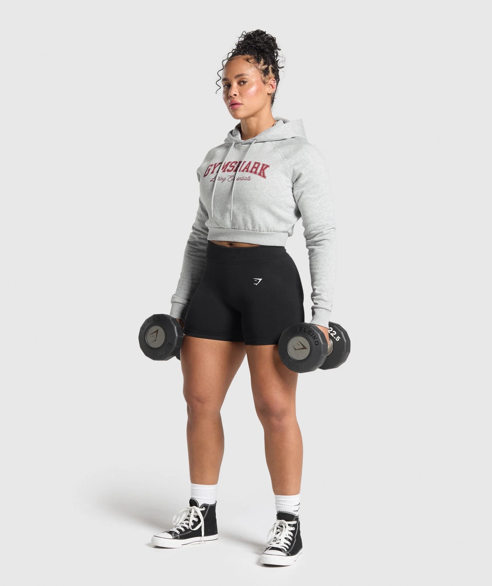 Hoodie Cropped Lifting Essentials